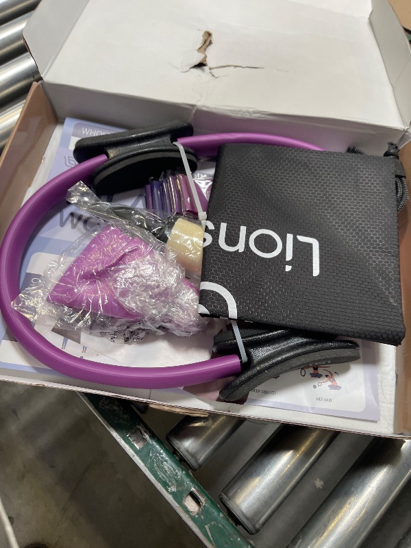 Photo 1 of LIONSCOOL Pilates Ring Set (Purple)