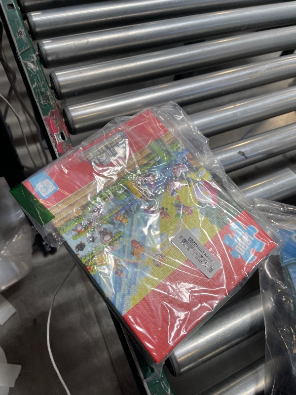 Photo 1 of Super Mario “Chaos & Fun” 1,000 Piece Jigsaw Puzzle, Dimensions 19” x 27”, Collectible Puzzle Artwork Featuring Mario, Luigi, Nabbit and More! Officially Licensed Nintendo Puzzle & Merchandise