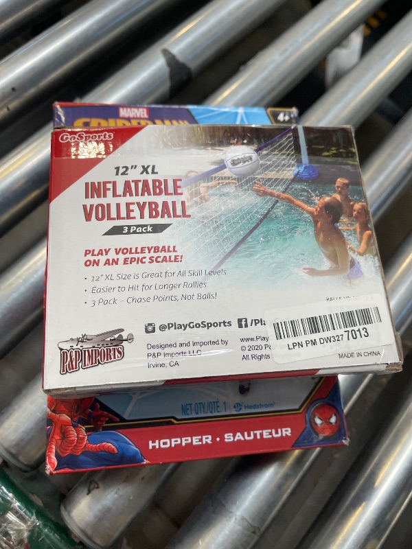 Photo 1 of GoSports 12 Inch XL Inflatable Volleyball, 3 Pack - Easier Rallies on an Epic Scale for All Skill Levels