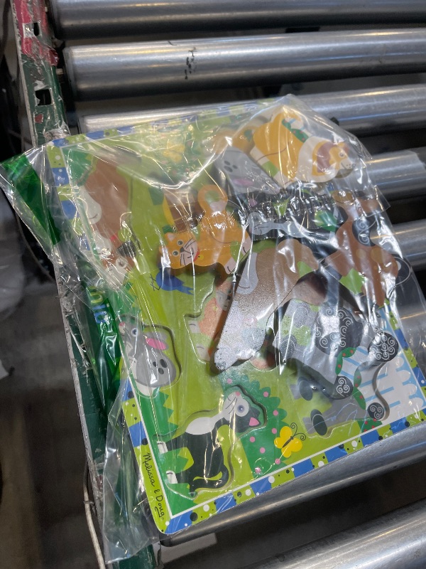 Photo 1 of Melissa & Doug Pets Wooden Chunky Puzzle (8 pcs)