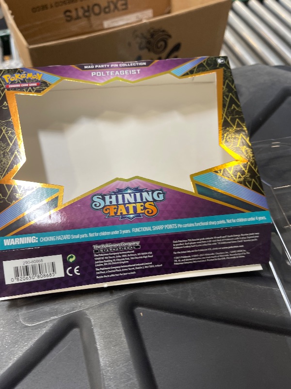 Photo 1 of Pokémon TCG: Shining Fates: Mad Party Pin Collection Set of 4