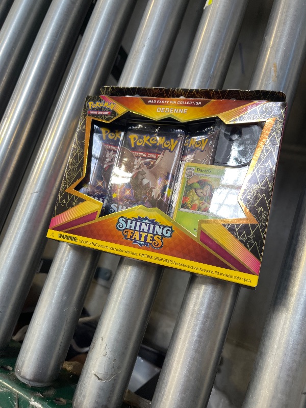 Photo 1 of Pokémon TCG: Shining Fates: Mad Party Pin Collection Set of 4