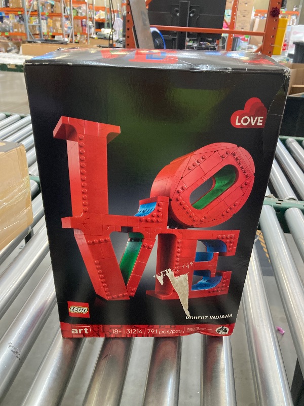 Photo 1 of LEGO Art Love Collectible Building Sets - DIY Kit for Adults, Ages 18+ - Craft for Home Decor & Display - Gift Idea for Anniversaries, Birthdays, & More - 31214