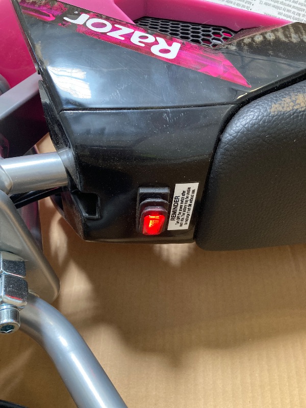 Photo 1 of Razor MX350 Dirt Rocket Electric Motocross Bike - Pink