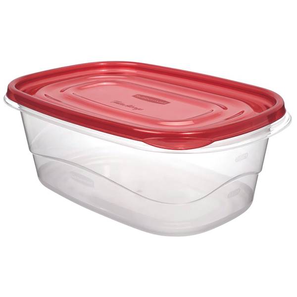Photo 1 of Rubbermaid 2-Pack TakeAlongs Deep Rectangles Food Storage Containers Set Of 2