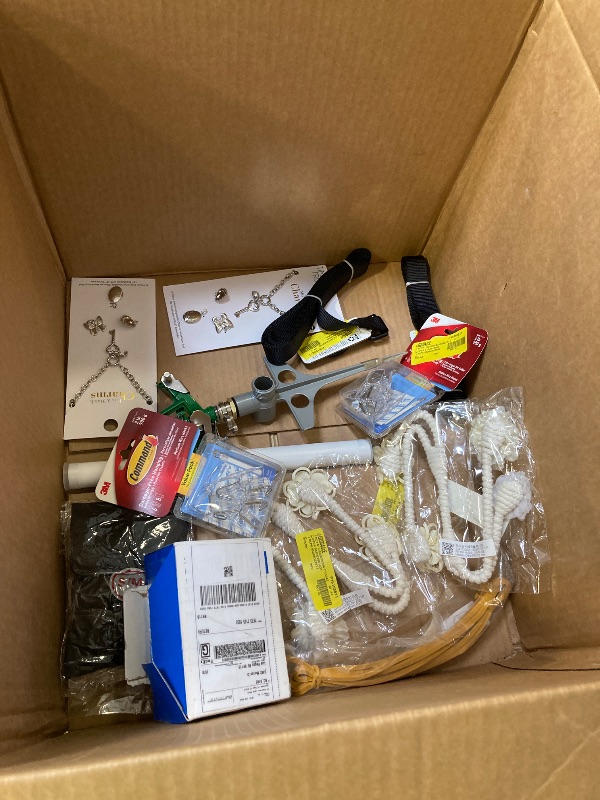 Photo 1 of box lot misc items 