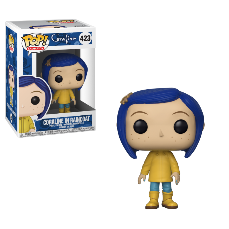 Photo 1 of Funko Pop Movies: Coraline - Coraline in Raincoat Collectible Figure