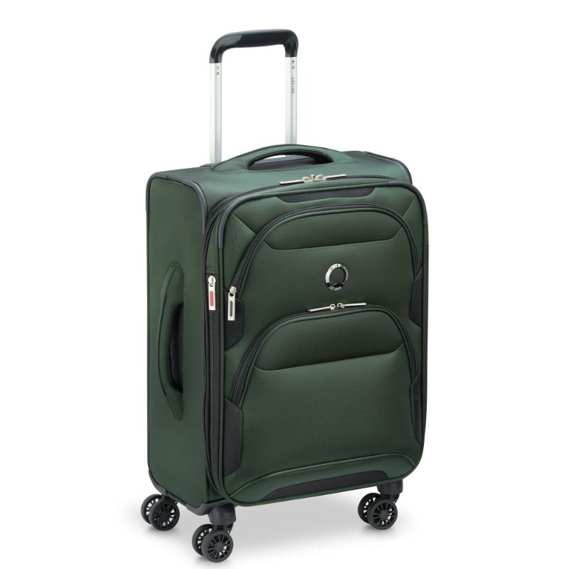 Photo 1 of DELSEY PARIS Sky Max 2.0 21" Softside Spinner Carry-On Luggage, Green