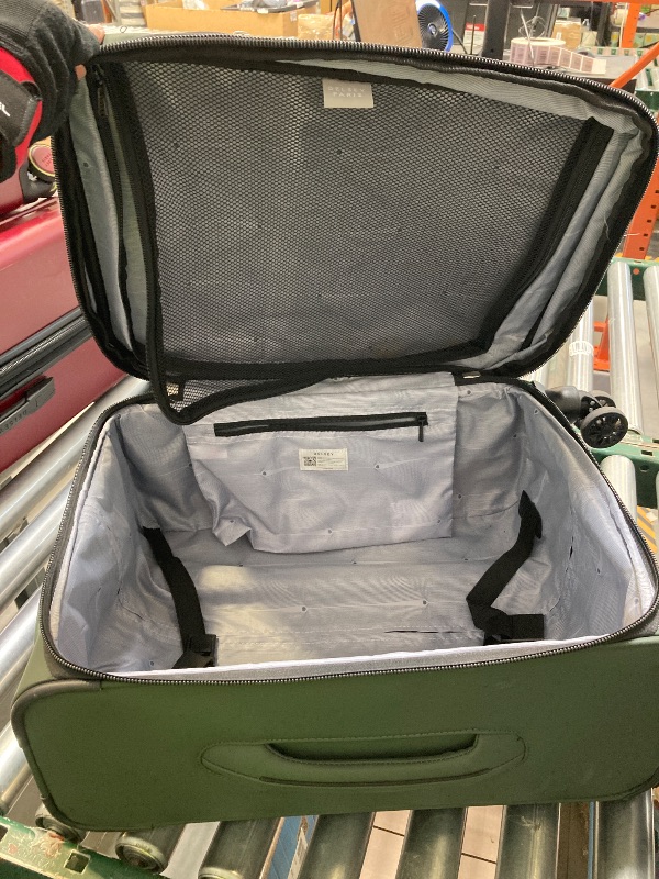 Photo 1 of DELSEY PARIS Sky Max 2.0 21" Softside Spinner Carry-On Luggage, Green
