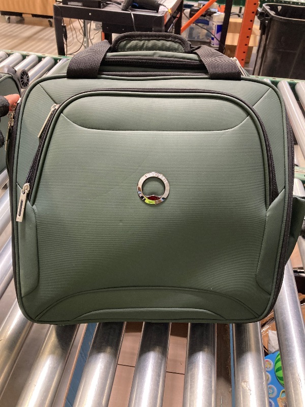Photo 1 of Delsey Paris Rolling Carry On Bag, Green