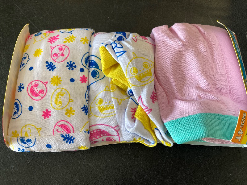Photo 1 of Baby Shark Training Pant Multipacks with Success Tracking Chart & Stickers, Size 4T