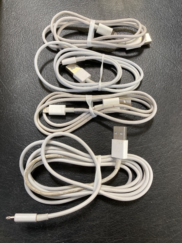 Photo 1 of 4Pack [Apple MFi Certified] Charger Lightning to USB Charging Cable Cord Compatible iPhone 14/13/12/11 Pro/11/XS MAX/XR/8/7/6s Plus, iPad Pro/Air/Mini, iPod Touch