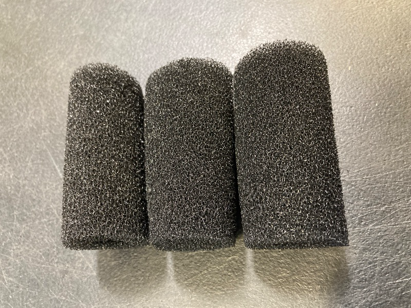 Photo 1 of AQUANEAT 6-Pack Pre-Filter Sponge for Aquarium Shrimp Fry Fish Tank Filter 0.8” Intake, Replacement Foam Cover
