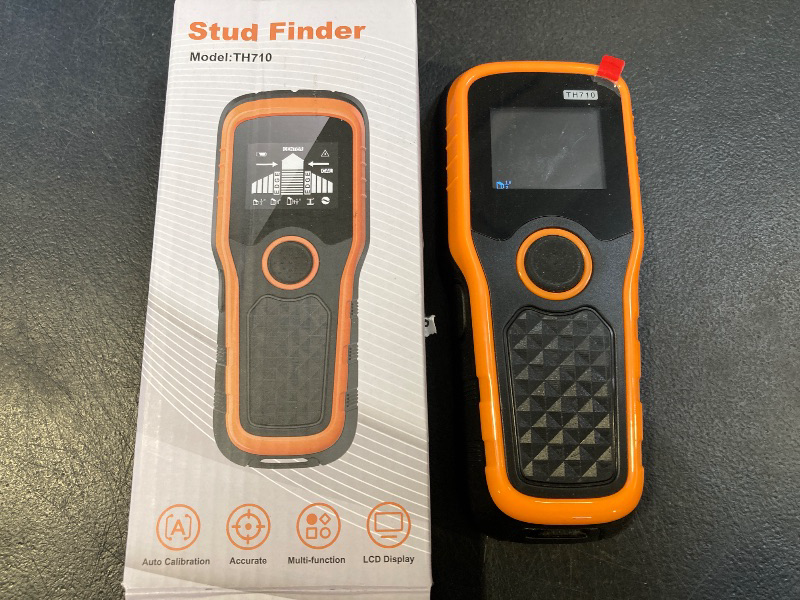 Photo 1 of Stud Finder Wall Scanner 5-in-1 - Detector for Wood, Metal, Joists, Pipes, and AC Wires, Upgraded New version Intelligent Chip, High-Definition LCD Display Screen & Audible Alarm