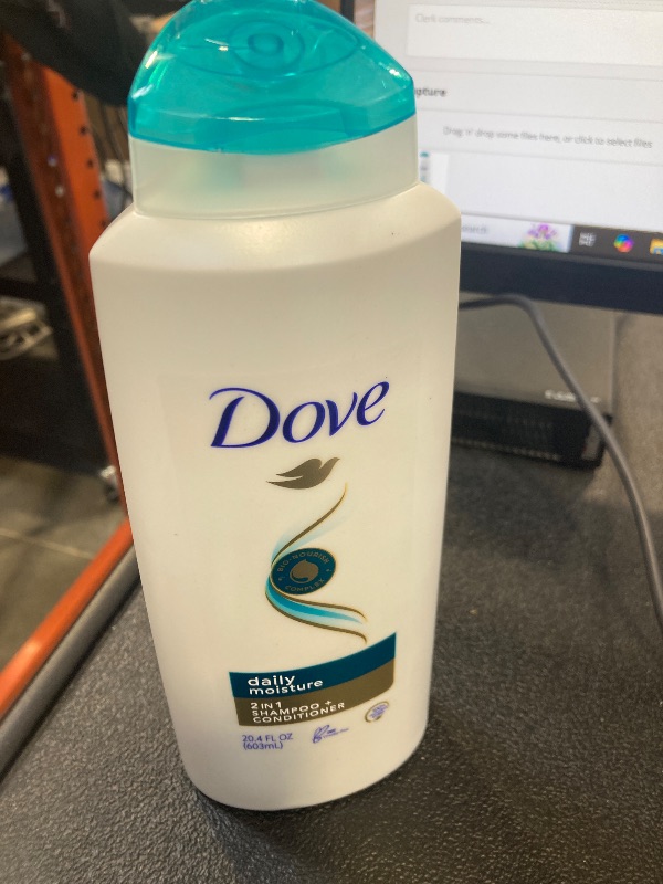 Photo 1 of Dove Daily Moisture Therapy 2 In 1 Shampoo & Conditioner 25.40 oz