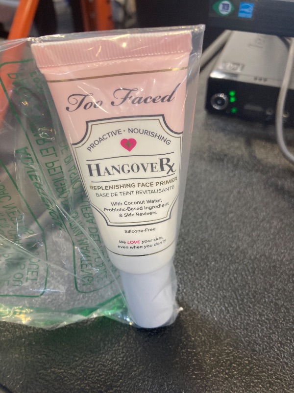 Photo 1 of Too Faced Hangover Replenishing Face Primer | Hydrates, Boosts + Smooths Skin with Dewy Finish, 1.4 FL OZ