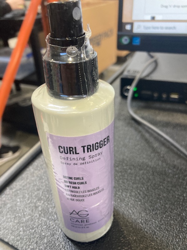 Photo 1 of AG Care Curl Trigger Defining Spray, 5 Fl Oz, 100141