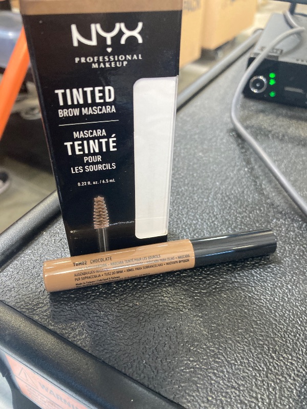 Photo 1 of NYX PROFESSIONAL MAKEUP Tinted Eyebrow Mascara, Chocolate