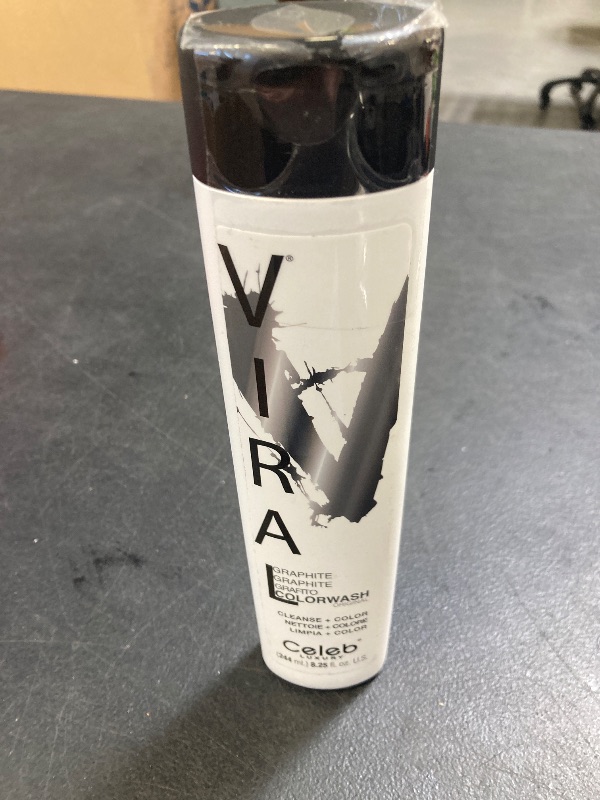 Photo 1 of Celeb Luxury Colorwash Color Depositing Shampoo - Color Refresher, Vegan Hair Dye, Bondfix Bond Rebuilder, Viral Graphite