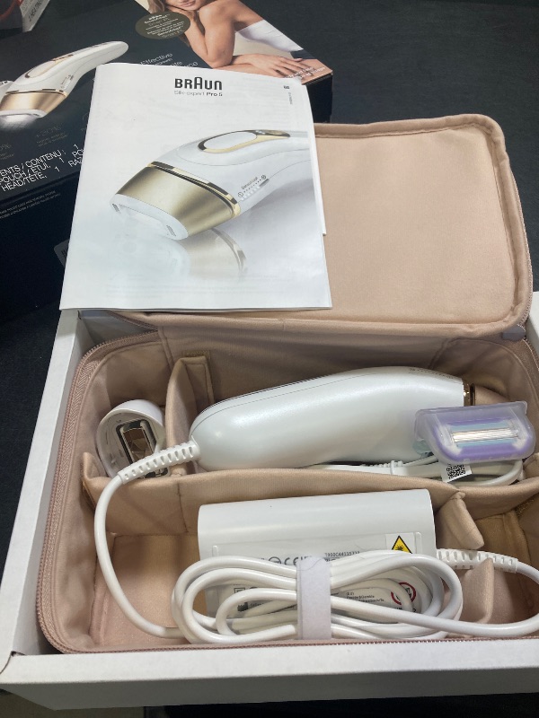 Photo 1 of Braun IPL at Home Laser Hair Removal for Women and Men, Silk Expert Pro 5 PL5137 with Venus Swirl Razor, Long-Lasting Reduction in Hair Regrowth for Body & Face, Corded, PL5137