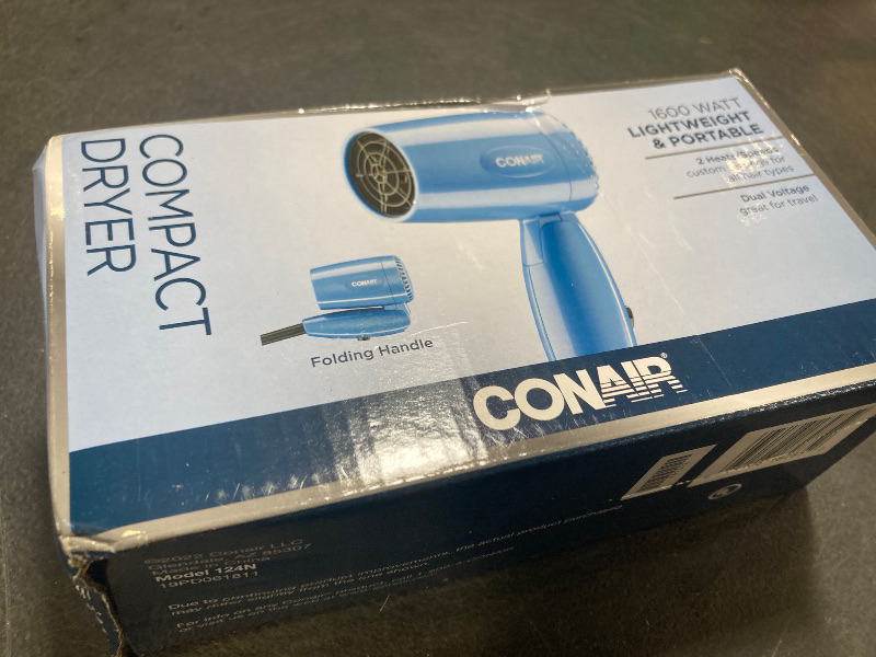 Photo 1 of Conair 124Anr Hairdryer 1600W Euro