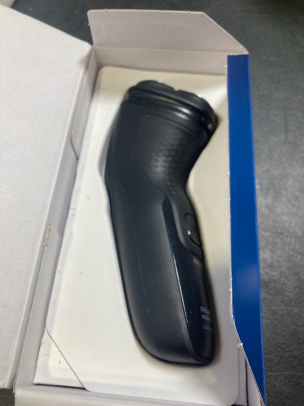 Photo 1 of Philips Norelco Shaver 2400 Series, Wet and Dry Electric Shaver, Pop-up Trimmer, P-Cap, Deep Black, Model X3001/90