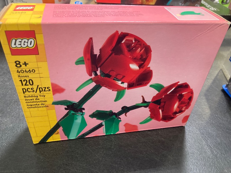 Photo 1 of LEGO Roses - Building Toy for Kids, Girls & Boys, Ages 8+ - Artificial, Fake Roses for Home Decor & Display - Gift for Mother's Day - 40460
