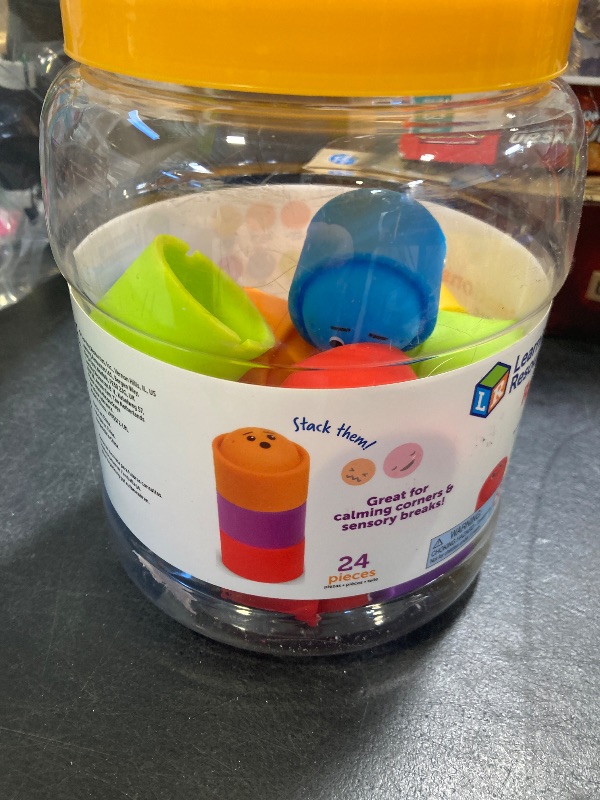 Photo 1 of Rainbow Emotions Fidget Poppers Classroom Set