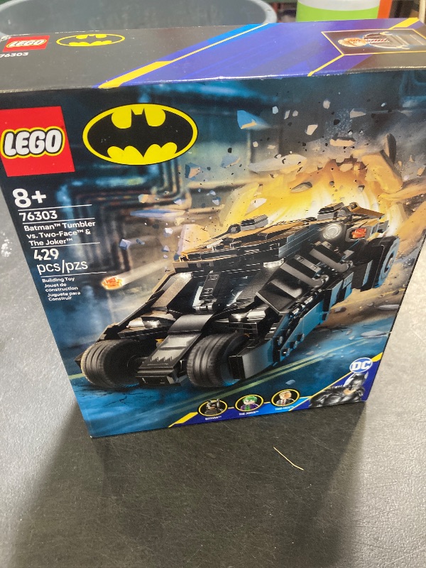 Photo 1 of LEGO DC Batman Tumbler vs. Two-Face & The Joker Toy Building Set - Superhero Batmobile Toy from The Dark Knight for Kids, Boys and Girls, Ages 8+ - Gift Idea for Birthday and Batman Fans - 76303
