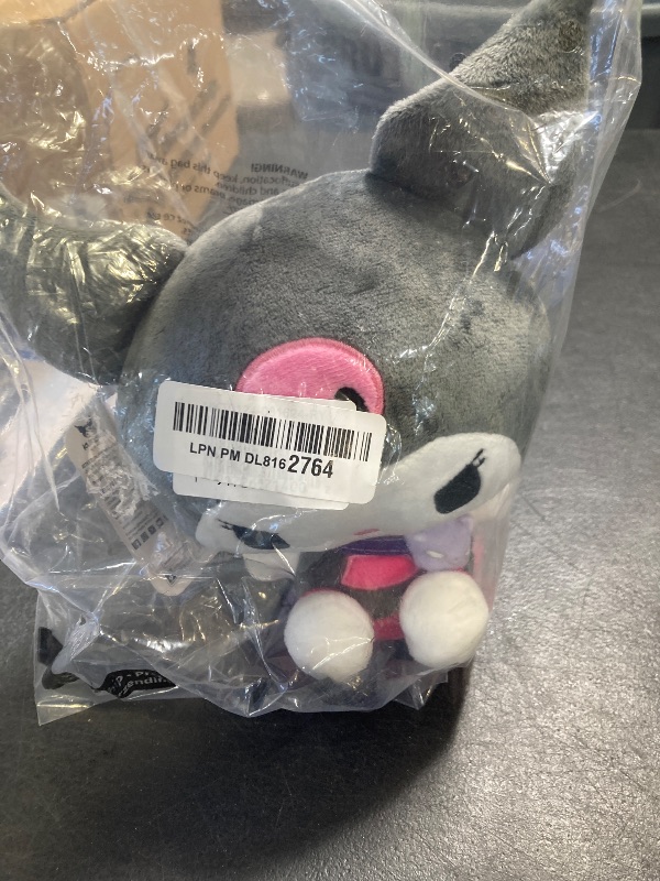 Photo 1 of Hello Kitty and Friends, Kuromi Series 1 Plush - Hoodie Fashion and Bestie Accessory - Officially Licensed Sanrio Product from Jazwares