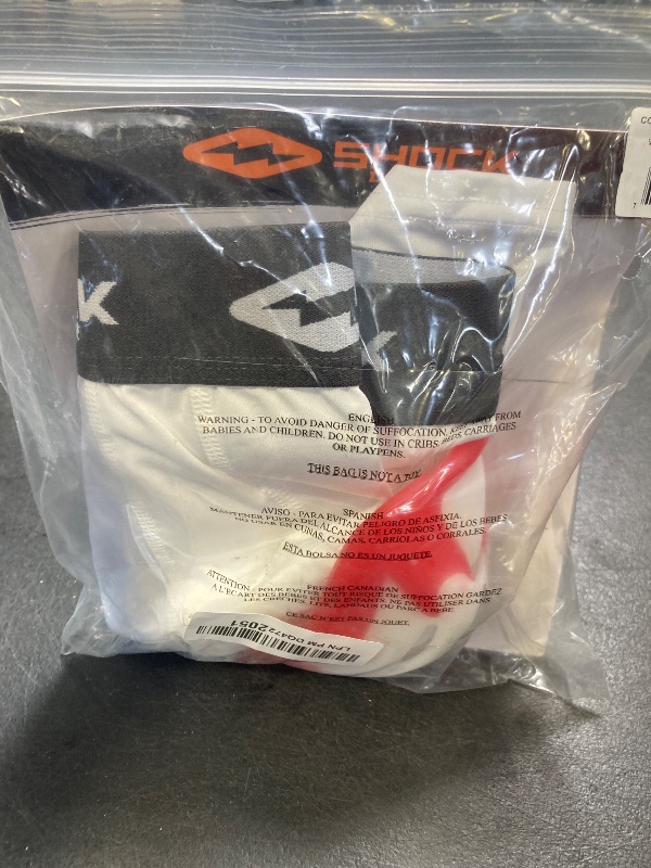 Photo 1 of Core Compression Shorts w/ Bio-Flex Athletic Cup | Shock Doctor White / Boys-M