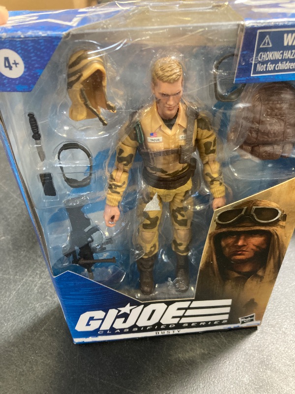 Photo 1 of G.I. Joe Classified Series Dusty Action Figure 49 Collectible Premium Toys with Multiple Accessories 6-Inch-Scale with Custom Package Art