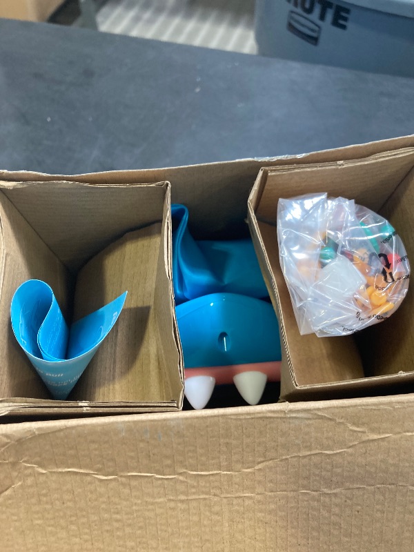 Photo 1 of Shark Bite -- Roll the Die and Fish for Colorful Sea Creatures Before the Shark Bites Game! by Pressman Blue Sky, 5"