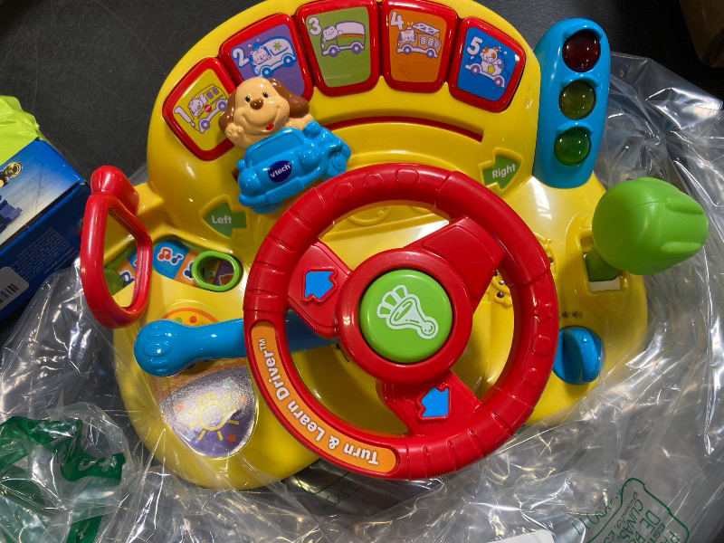 Photo 1 of VTech Turn and Learn Driver, Yellow