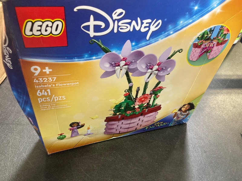 Photo 1 of LEGO Disney Encanto Isabela’s Flowerpot, Buildable Orchid Flower Toy for Kids with Disney Encanto Mini-Doll, Disney Toy for Play and Display, Fun Disney Gift for 9 Year Old Girls and Boys, 43237