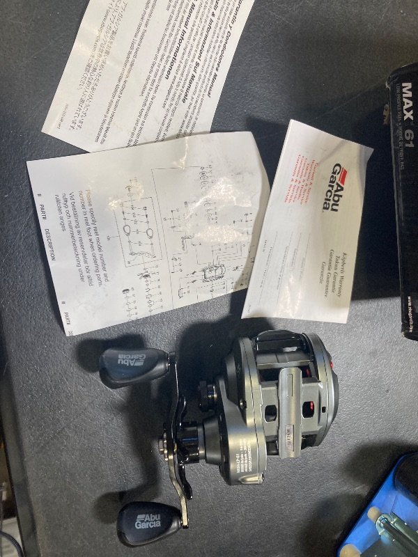 Photo 1 of Abu Garcia MAX 4 Baitcast Low Profile Reel