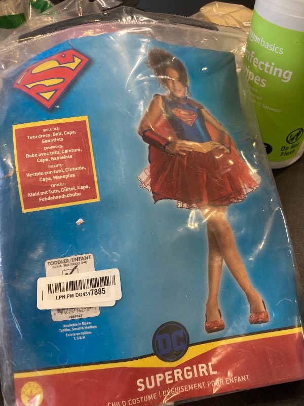 Photo 1 of Rubies Justice League Child's Supergirl Tutu Dress for Themed Parties and Halloween - Toddler