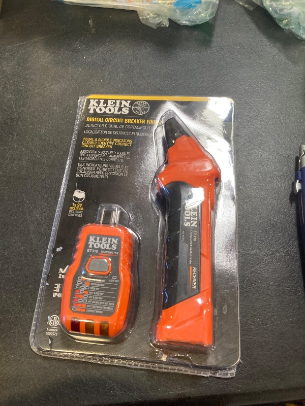 Photo 1 of Klein Tools ET310 AC Circuit Breaker Finder, Electric and Voltage Tester with Integrated GFCI Outlet Tester