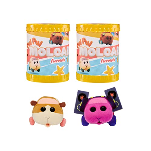 Photo 1 of MGA Entertainment Pui Pui Molcar 2.5-Inch Fuzmols™ Figures 2 Pack, Flocked, Reusable Blind Packaging, Toy Gift for Kids Girls Boys Collectors Ages 3 4 5 6 7+