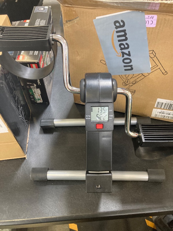 Photo 1 of UPREIGN 4-in-1 Mini Exercise Bike, Foldable,for Home Gym, with LCD Display for Arm and Leg Exercises