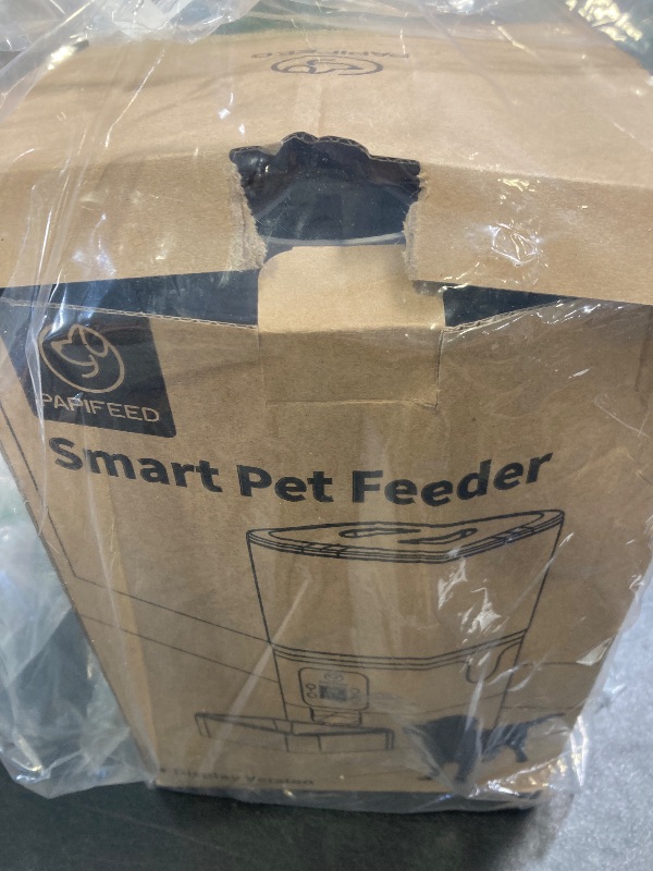 Photo 1 of PAPIFEED 5G WiFi Automatic Cat Feeders: Smart Automatic Cat Food Dispenser with Slow Feeding Mode, Detachable for Easy Cleaning, Pet Feeder with Alexa, 1-30 Meals Per Day for Multiple Pets (6L/25 Cup)