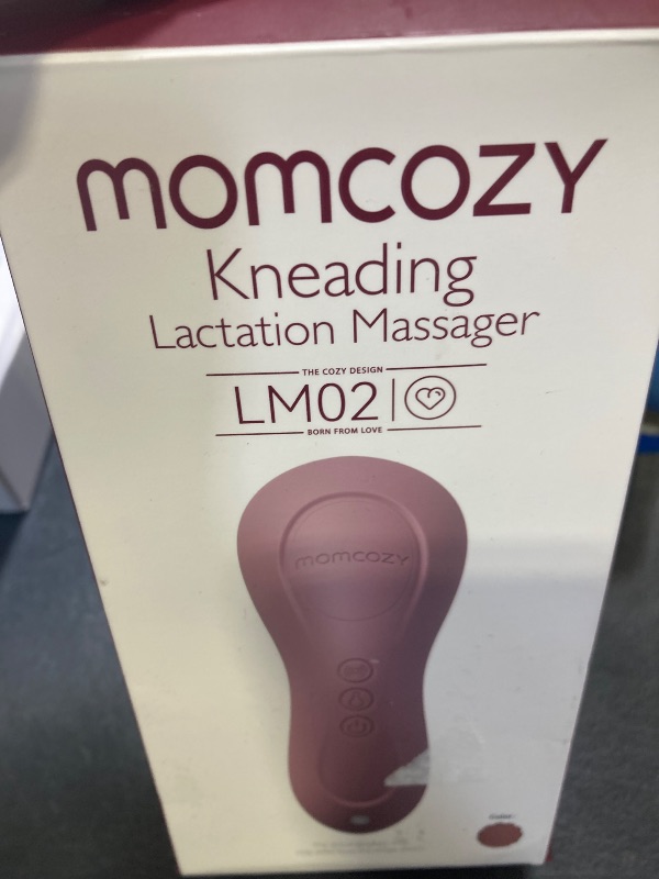 Photo 1 of Momcozy Rolling Lactation Massager with Heat, 3-in-1 Real-Like Massage for Relieve Clogged Ducts, Breast Massager Warming for Breastfeeding, Improve Milk Flow, Dusty Rose