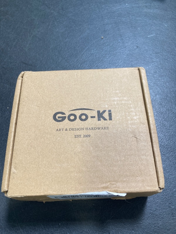 Photo 1 of Goo-Ki 6 Pack 2 1/2" Center to Center Matte Black Modern Cabinet Pulls Solid Contemporary Home Improvement Hardware Drawer Pulls Zinc Alloy Kitchen Handles