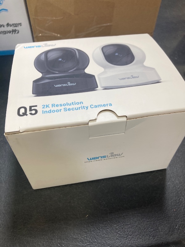 Photo 1 of Home Security Camera, Baby Camera, 2K wansview WiFi Camera for Pet/Nanny, Motion Alerts, 2 Way Audio, Night Vision, Compatible with Alexa Echo Show, with TF Card Slot and Cloud