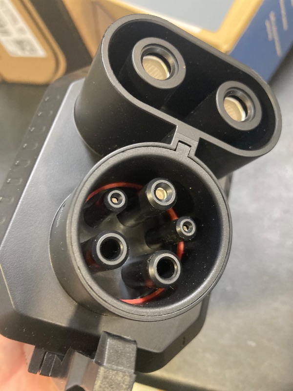 Photo 1 of 2025 Upgraded for Tesla Supercharger to CCS1 Charger Adapter, Max 500A 1000V Fast Charge NACS to CCS Electric Vehicle Charging Adapter Compatible with Tesla Supercharger, Fit for Rivian,Ford,GM EVs