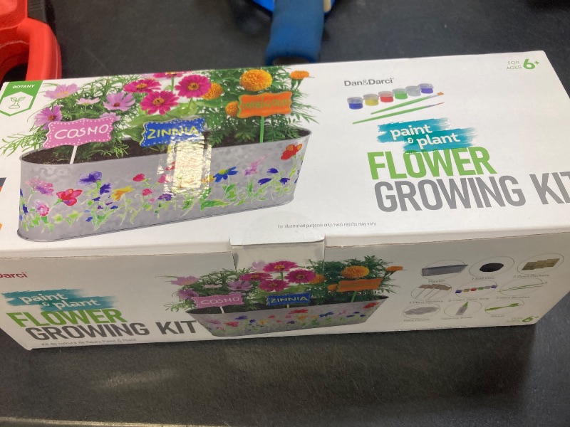 Photo 1 of Paint & Plant Flower Growing Kit for Kids - Gift Ideas Age 5 6 7 8-12 Year Old Girl - Best Birthday Crafts Gifts for Girls & Boys, Fun Children Gardening Kits, Art Projects for Ages 5-12 Years