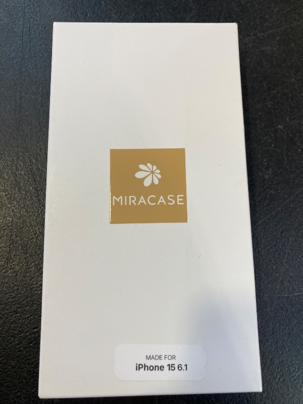 Photo 1 of Miracase Magnetic Series for iPhone 15 Case [with 2X Screen Protectors] [Compatible with MagSafe] Military-Grade Protection, Anti-Fingerprint, Magnetic Phone Case for iPhone 15 - Black