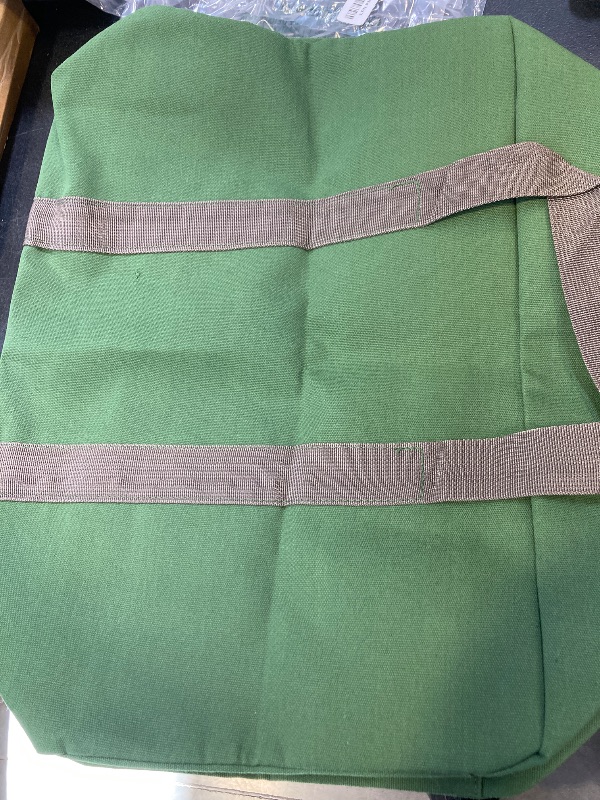 Photo 1 of BLIRITEL 20 Inch Wide Mouth Tool Bag, Heavy Duty Canvas Tool Storage Bag, Large Capacity Handbag, Multi-function Tool Organizer Tote Bag for Storage Wrenches Pliers (Green - 20 Inch)