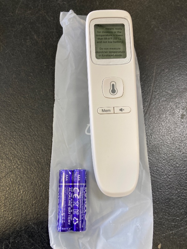 Photo 1 of No-Touch Thermometer for Adults and Kids, Accurate Digital Baby Thermometer, FSA HSA Eligible, Fever Alarm & Silent Mode, 2 in 1 Forehead & Object Mode
