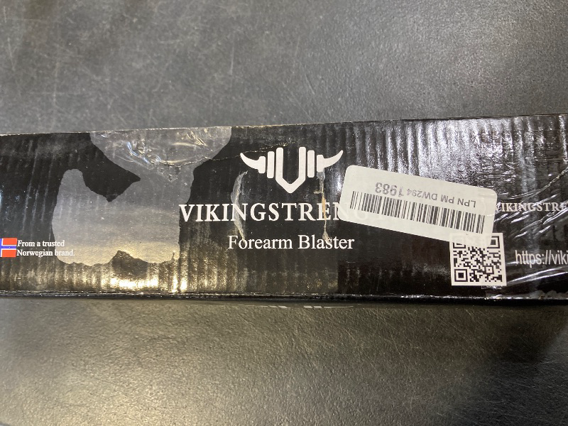 Photo 1 of Vikingstrength Forearm Strengthener with Patented Thick Handles - Wrist Roller for Forearm Exercise, Grip Strength, and Injury Prevention